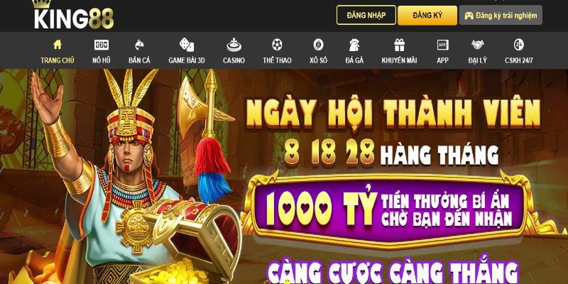 Sai dia chi nha cai cung la ly do khien nhieu nguoi khong the login King88